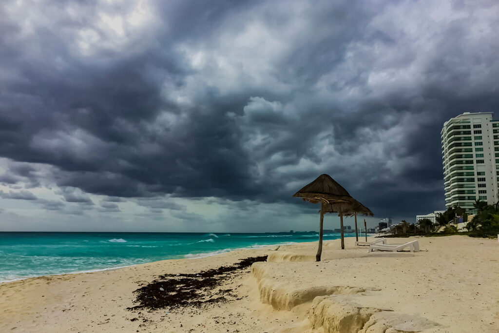 Rainy Season in Cancun