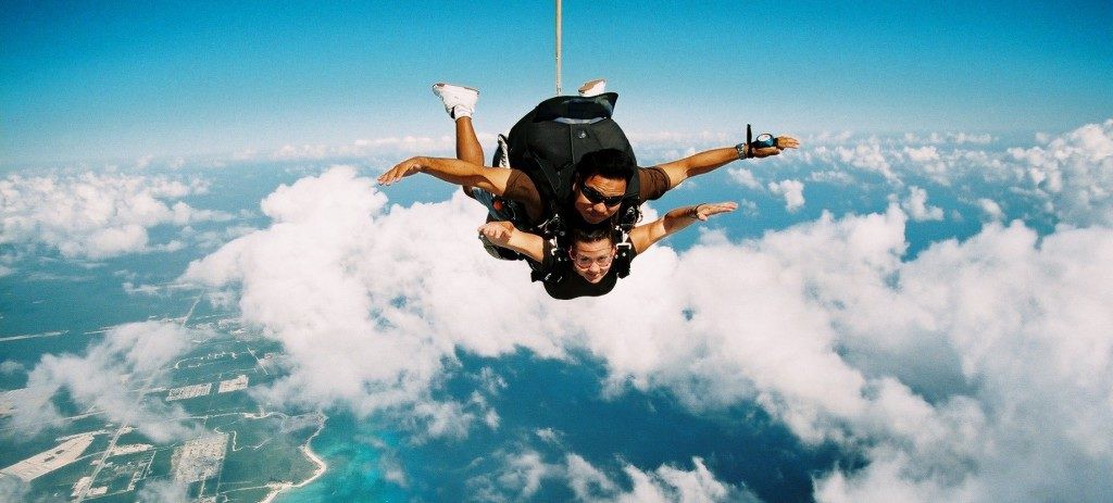 skydiving Cancun
